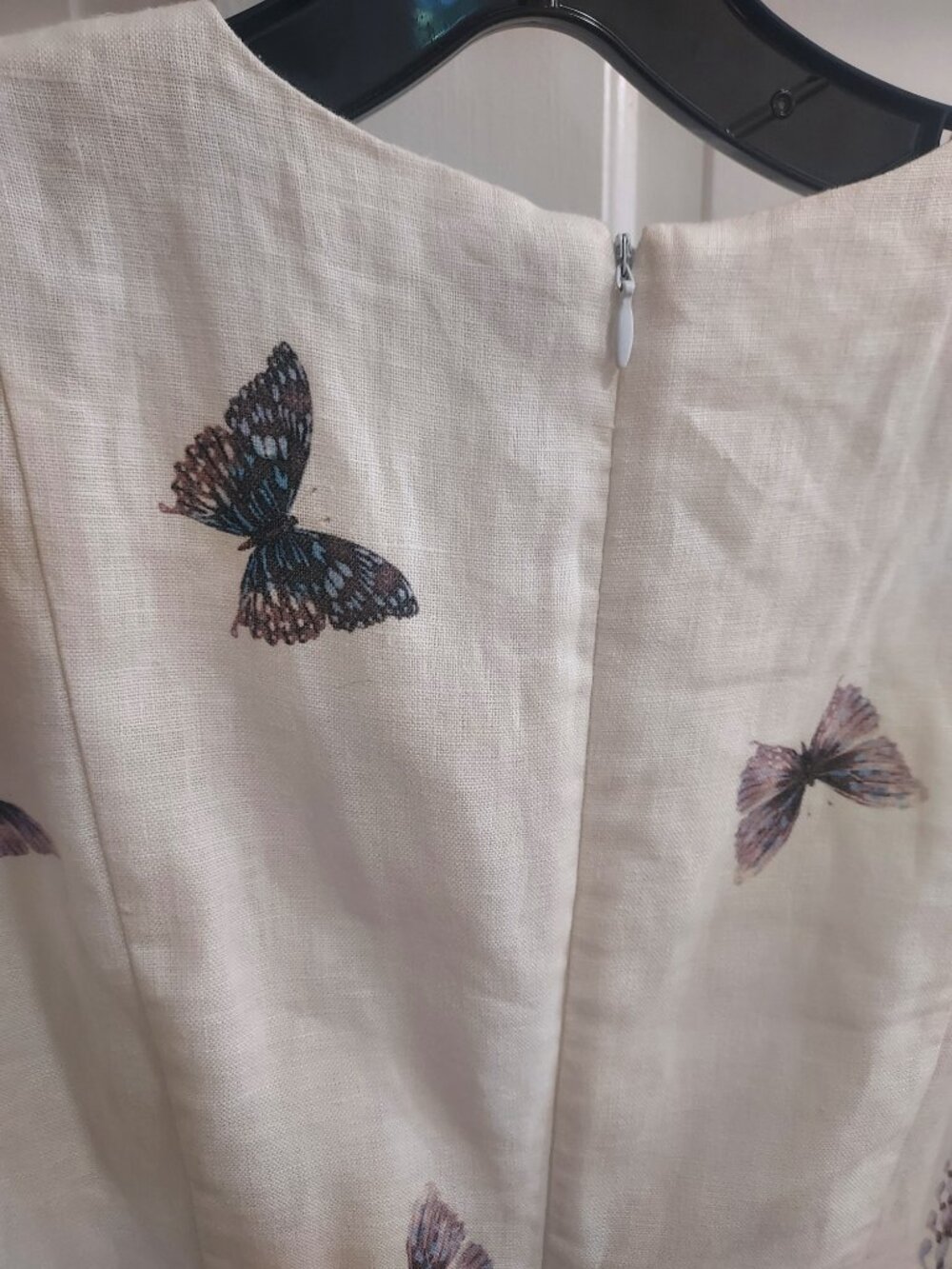 Zimmermann Butterfly Linen Wild Botanica Dress - Picture 10 of 13